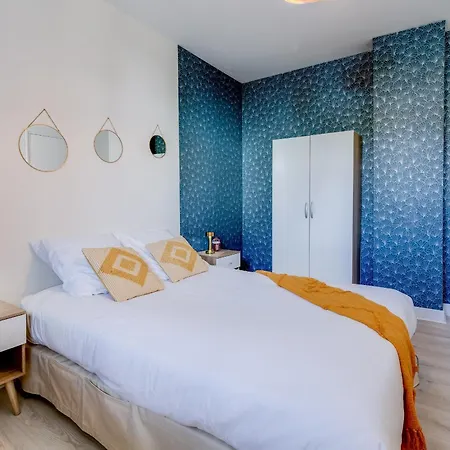 Pour Professionnel, 3 Chambres, 6 Pers, Parking, Jardin & Wi-fi 펜션